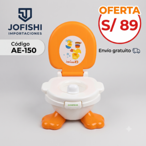 Bacín Entrenador Infantil Diseño de Patito - Código AE-150